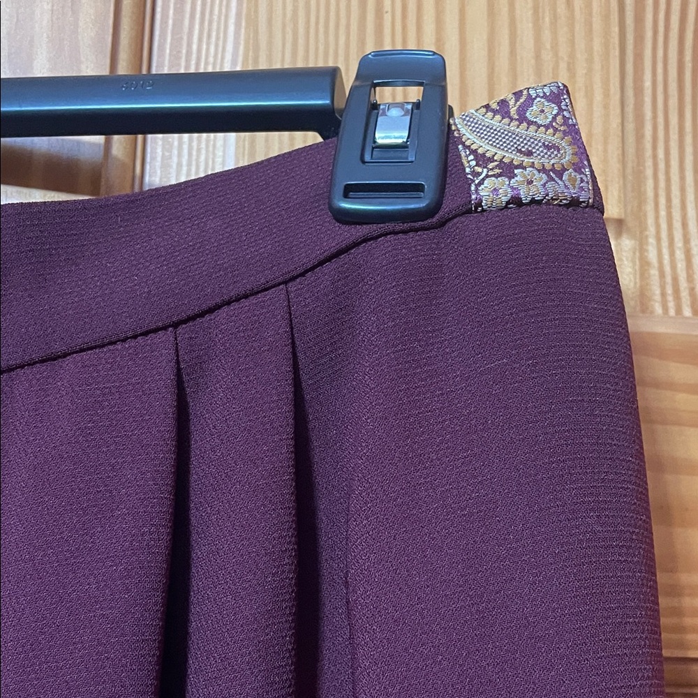 Source Unknown Maroon Boot Cut Pants - image 2